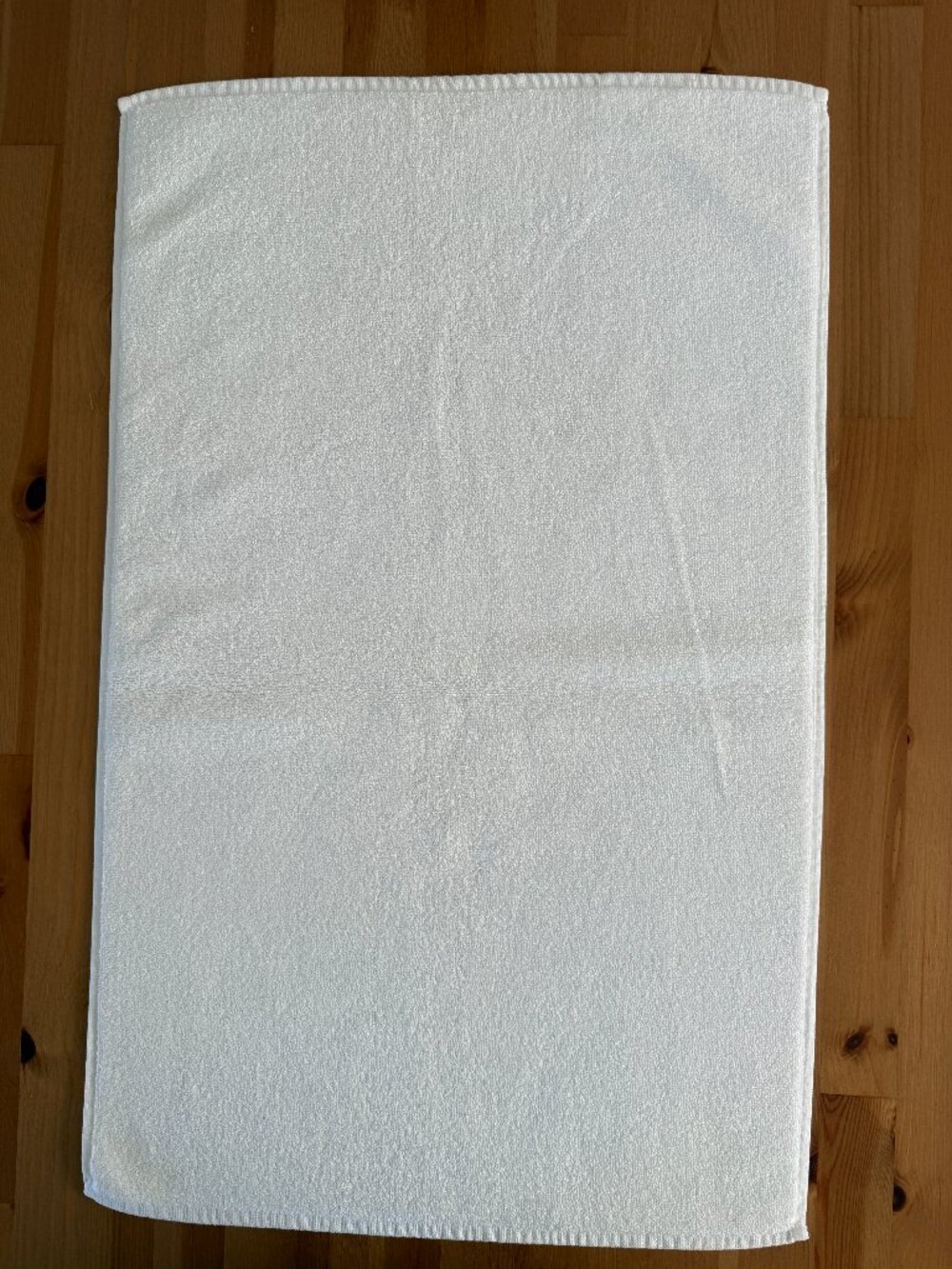 Parachute White Plush Bath Mat 100% Turkish Cotton
